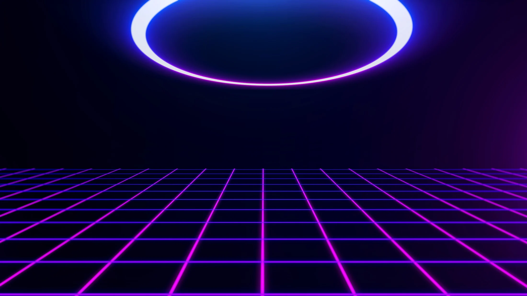 Retro style 80s video game background.