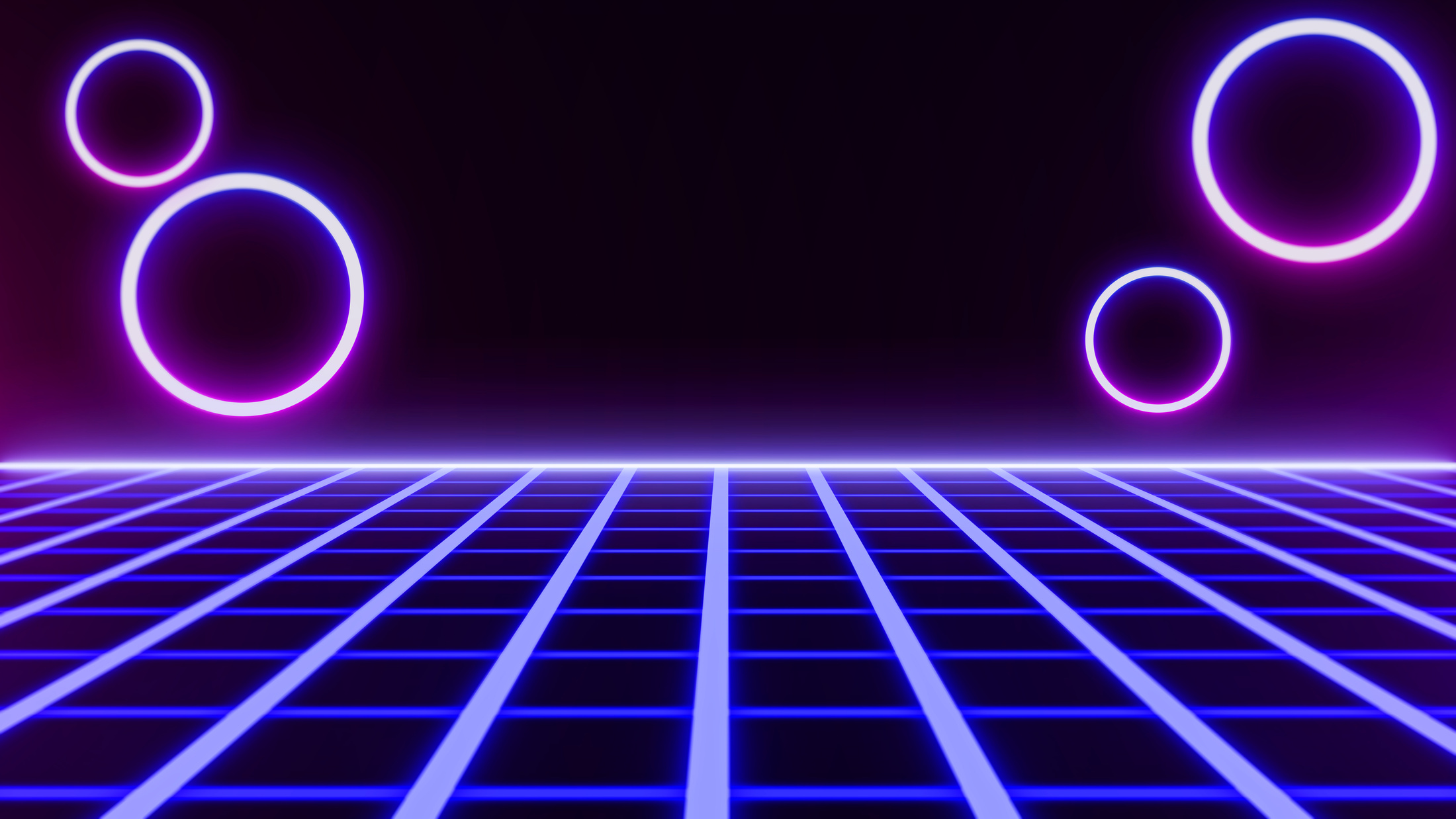 Retro style 80s video game background.