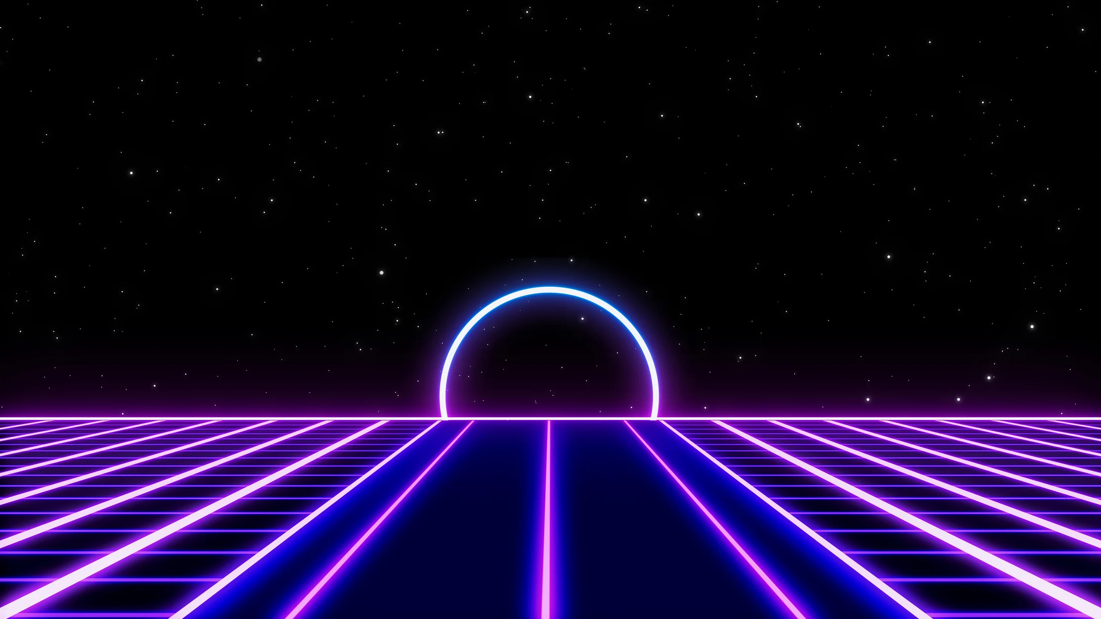 Retro style 90s video game background.